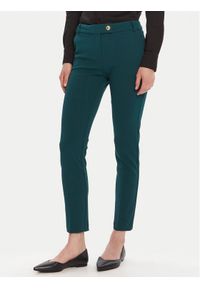 Rinascimento Chinosy CFC0126226003 Zielony Slim Fit. Kolor: zielony. Materiał: syntetyk