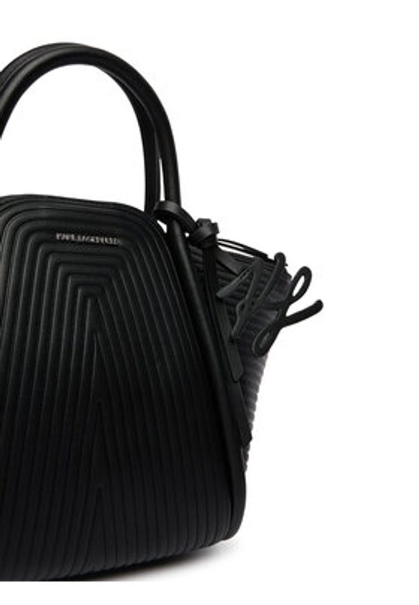 Karl Lagerfeld - KARL LAGERFELD Torebka B1W30044 Czarny. Kolor: czarny. Materiał: skórzane