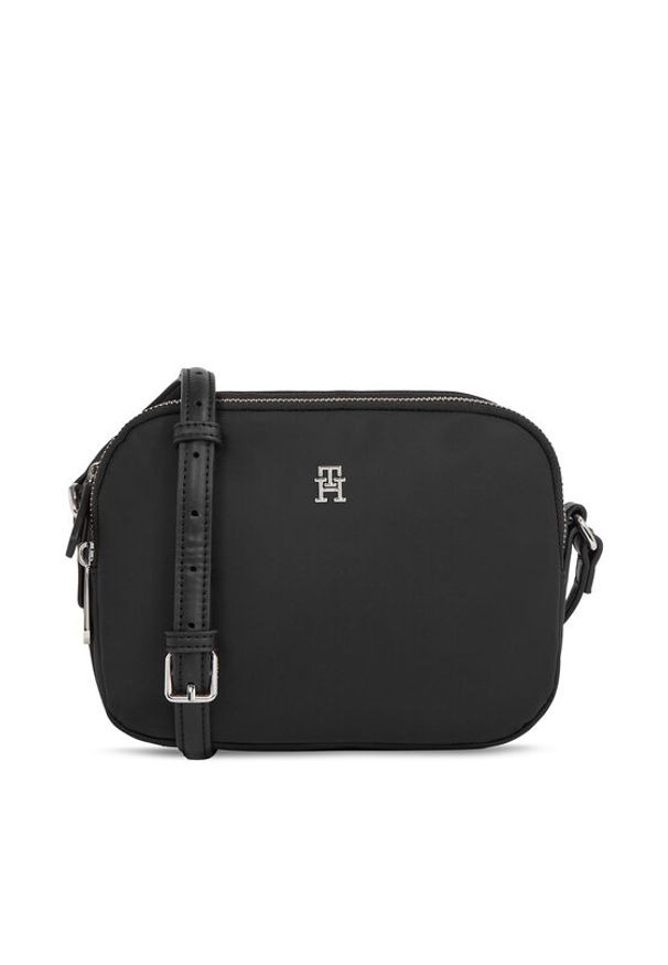 TOMMY HILFIGER - Tommy Hilfiger Torebka Poppy Th Crossover AW0AW15638 Czarny. Kolor: czarny
