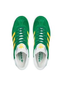 Adidas - adidas Sneakersy Gazelle HQ9187 Zielony. Kolor: zielony. Materiał: zamsz, skóra. Model: Adidas Gazelle #6