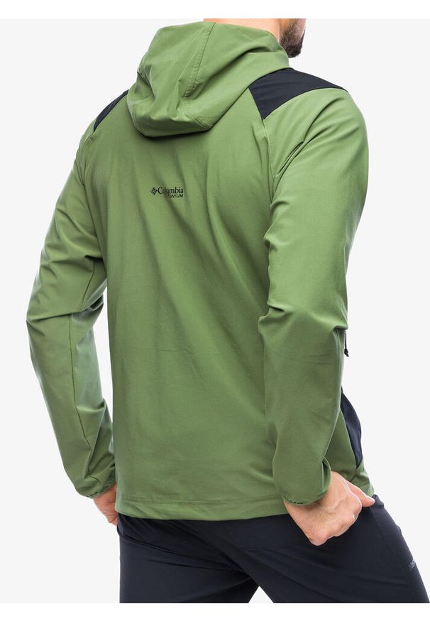 columbia - Bluza z kapturem męska Columbia Triple Canyon Hooded Jacket. Typ kołnierza: kaptur. Kolor: zielony. Sport: turystyka piesza