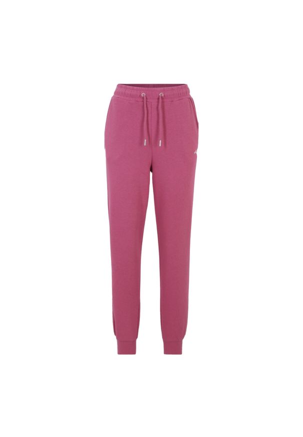 Fila - Spodnie Do Joggingu Damskie Buetzow. Kolor: różowy. Sezon: lato. Sport: bieganie