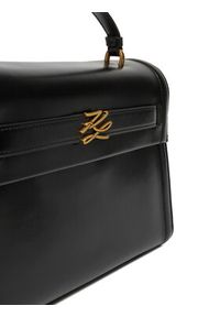 Karl Lagerfeld - KARL LAGERFELD Torebka A4W30099 Czarny. Kolor: czarny. Materiał: skórzane #6