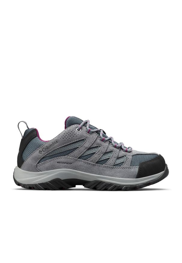columbia - Buty Trekkingowe Damskie Columbia Crestwood Waterproof. Kolor: szary. Styl: sportowy