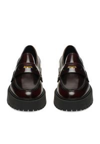 Gino Rossi Loafersy C-CARRIE1 Bordowy. Kolor: czerwony. Materiał: skóra #3