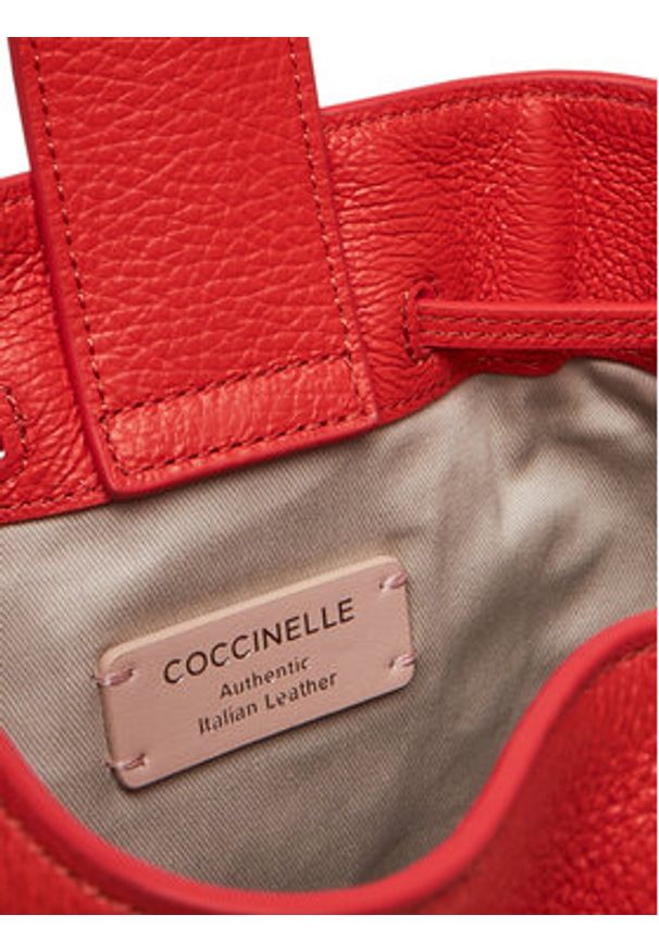 Coccinelle Torebka E1 R1K 23 01 01 Czerwony. Kolor: czerwony. Materiał: skórzane