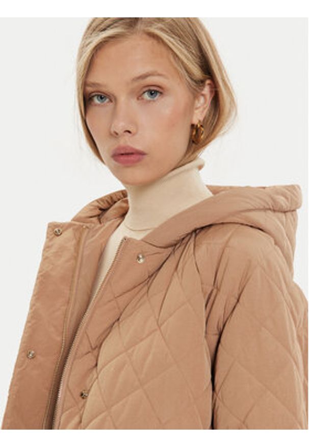 Marella Kurtka przejściowa Fabiana 2423486064 Beżowy Regular Fit. Kolor: beżowy. Materiał: syntetyk