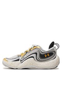 Under Armour Buty do koszykówki Ua Spawn 6 3027263-100 Biały. Kolor: biały. Sport: koszykówka