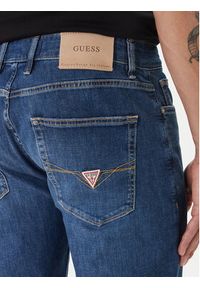 Guess Jeansy M6GAN2 D0755 Niebieski Slim Fit. Kolor: niebieski #5
