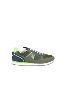 U.S. Polo Assn. Sneakersy "Nobil 004" | Nobil004 | Mężczyzna | Khaki. Kolor: brązowy. Materiał: materiał, skóra ekologiczna. Wzór: nadruk, aplikacja #5