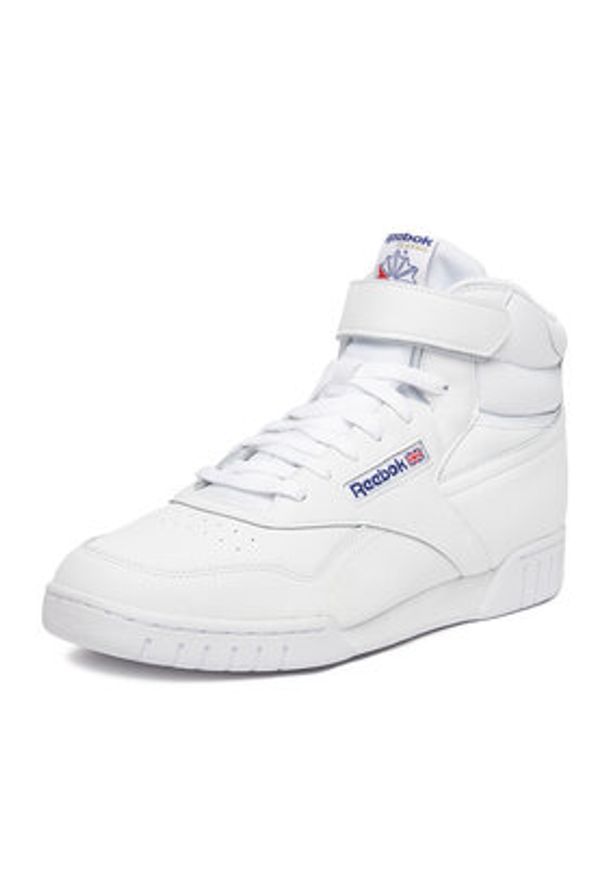 Reebok Sneakersy EO-EX-O-FIT HI 100000108 Biały. Kolor: biały. Materiał: skóra