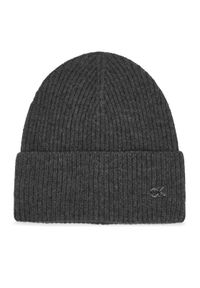 Calvin Klein Czapka Chunky K60K612873 Szary. Kolor: szary. Materiał: wełna #1
