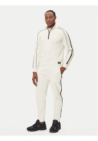 EA7 Emporio Armani Spodnie dresowe 7M000974 AF10377 U1105 Beżowy Regular Fit. Kolor: beżowy. Materiał: bawełna #5