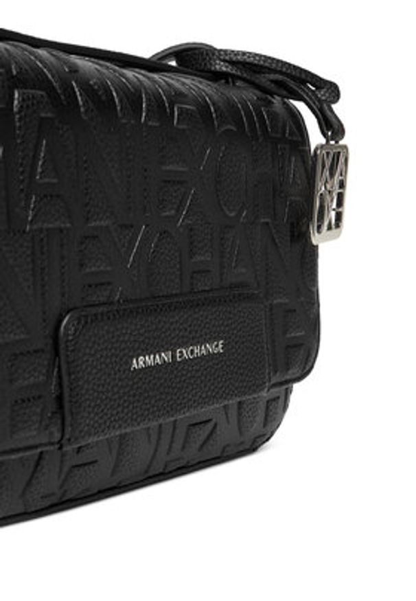 Armani Exchange Torebka XW001577 AF15774 UC001 Czarny. Kolor: czarny. Materiał: skórzane