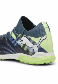 Buty piłkarskie męskie Puma Future 7 Match Tt. Kolor: żółty, biały, wielokolorowy, szary. Materiał: materiał, syntetyk. Sport: piłka nożna