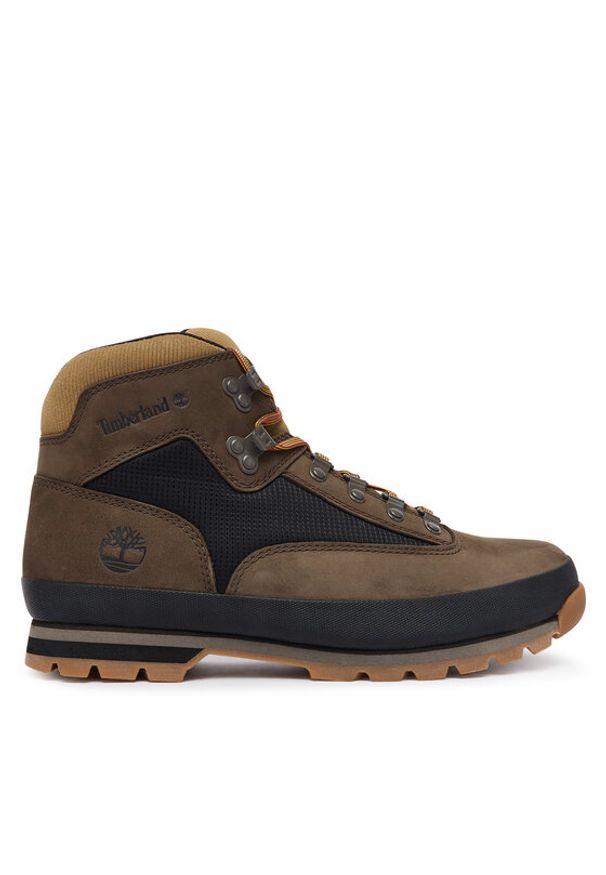 Timberland Trapery Euro Hiker TB0A2P27A2M1 Brązowy. Kolor: brązowy. Materiał: zamsz, skóra