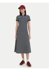 Tommy Jeans Sukienka codzienna DW0DW20383 Granatowy Regular Fit. Okazja: na co dzień. Kolor: niebieski. Materiał: bawełna. Typ sukienki: proste. Styl: casual #1