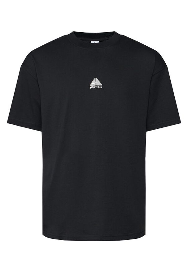 Nike T-Shirt DQ1815-011 Czarny Loose Fit. Kolor: czarny. Materiał: bawełna