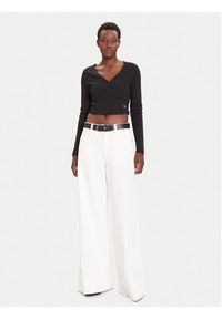 Calvin Klein Jeans Kardigan LV047C204G Czarny Regular Fit. Kolor: czarny. Materiał: bawełna #3