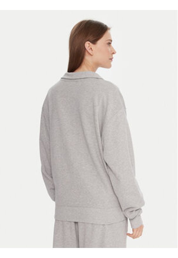 TOMMY HILFIGER - Tommy Hilfiger Bluza UW0UW06078 Szary Regular Fit. Kolor: szary. Materiał: bawełna