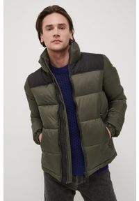 Superdry kurtka męska kolor zielony zimowa. Okazja: na co dzień. Kolor: zielony. Materiał: włókno. Sezon: zima. Styl: casual #1