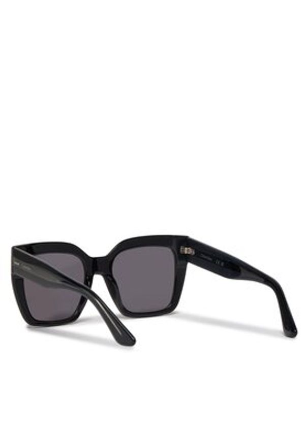 Calvin Klein Okulary przeciwsłoneczne CK23508S Czarny. Kolor: czarny