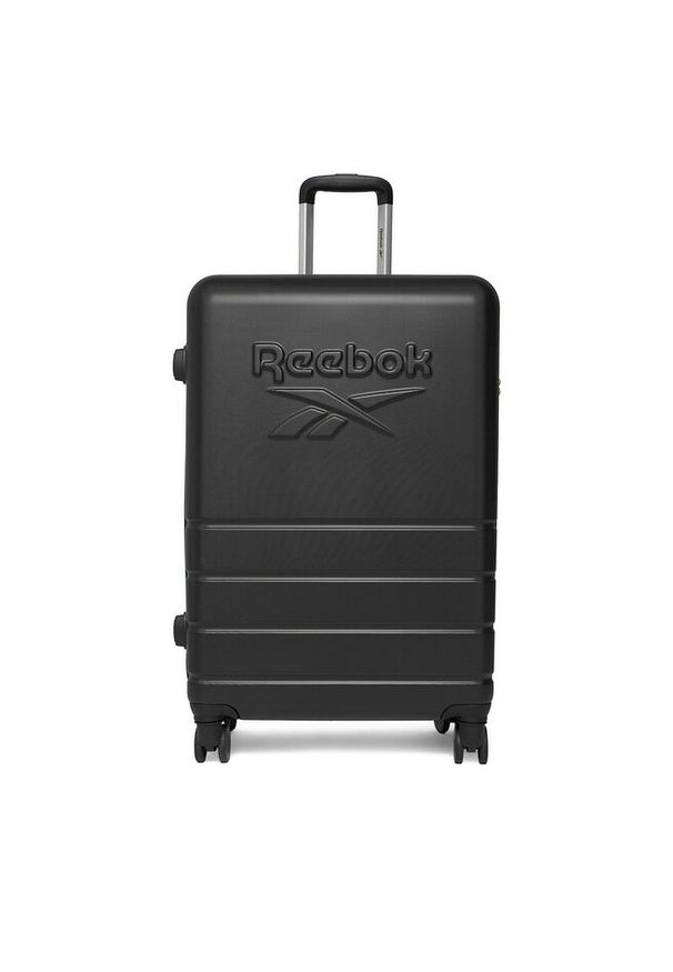 Walizka duża Reebok. Kolor: czarny