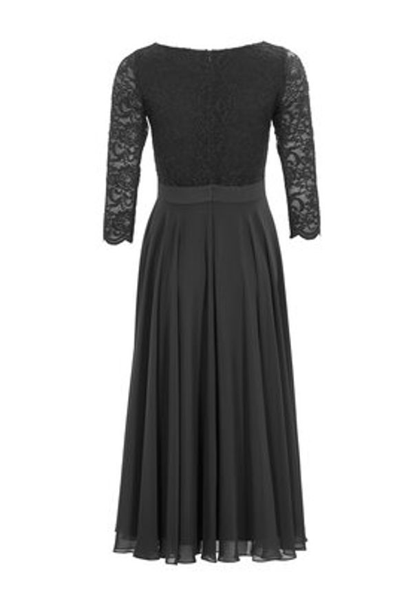 Swing Sukienka koktajlowa 77761710 Czarny Regular Fit. Kolor: czarny. Materiał: syntetyk. Styl: wizytowy