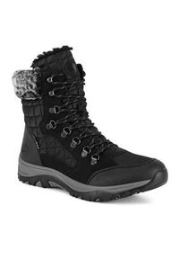 Rieker Trzewiki M9644-00 Czarny. Kolor: czarny. Materiał: materiał #2