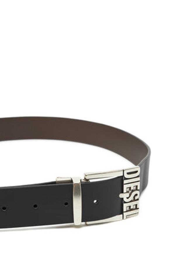 Diesel Pasek Męski X08879 PR227 H1085 Czarny. Kolor: czarny. Materiał: skóra
