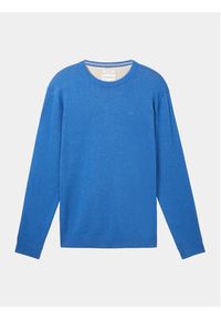 Tom Tailor Sweter 1039810 Niebieski Regular Fit. Kolor: niebieski. Materiał: bawełna #3