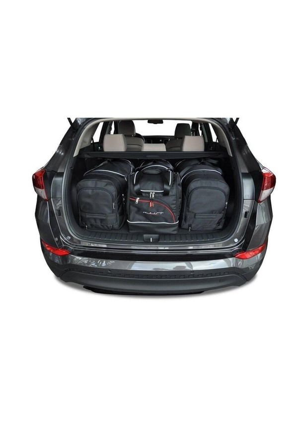 KJUST - Torby Do Bagażnika Hyundai Tucson 2015-2020 4Szt Kjust. Kolor: czarny. Styl: sportowy