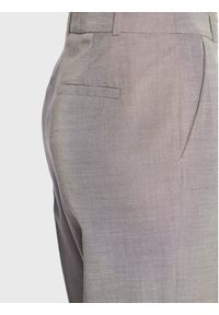 Comma Spodnie materiałowe 2121553 Szary Regular Fit. Kolor: szary. Materiał: wełna, wiskoza