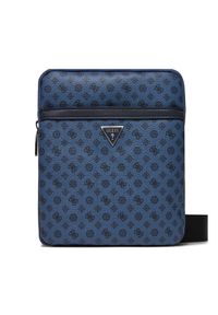 Guess Saszetka Micro Peony Eco Mini-Bags HMMIPE P4123 Granatowy. Kolor: niebieski. Materiał: skóra #1