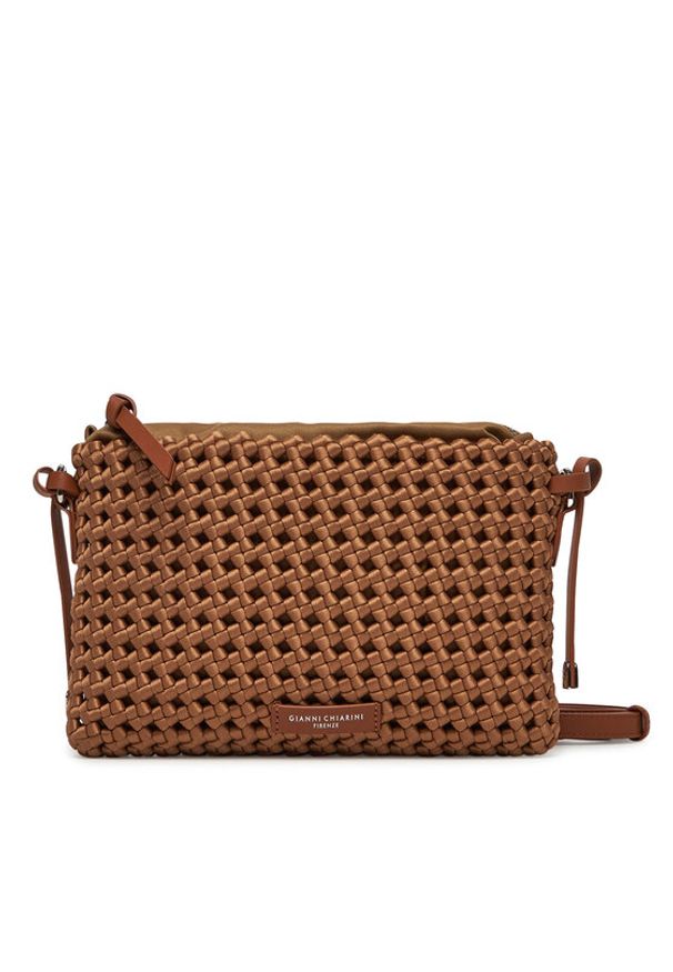Gianni Chiarini Torebka Fiore BS 11565 WVNG Brązowy. Kolor: brązowy. Materiał: skórzane