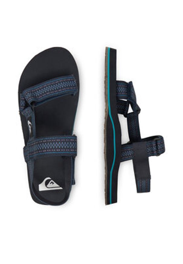 Quiksilver Sandały 808418 Granatowy. Kolor: niebieski. Materiał: materiał