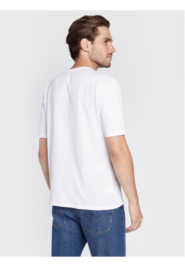 Sisley T-Shirt 3I1XS101J Biały Regular Fit. Kolor: biały. Materiał: bawełna