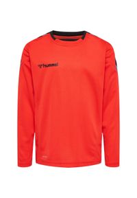 Dziecięcy dżersej z długim rękawem Hummel hmlAUTHENTIC poly. Kolor: wielokolorowy, czerwony, pomarańczowy. Materiał: jersey. Długość rękawa: długi rękaw. Długość: długie. Sport: fitness, piłka ręczna #1