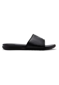 Klapki basenowe męskie Quiksilver Bright Coast Slide. Kolor: czarny. Materiał: tkanina, syntetyk