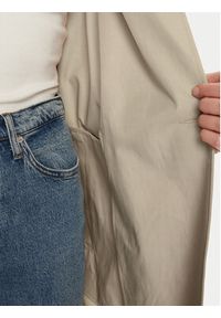 Calvin Klein Trencz 00040WL546 Beżowy Regular Fit. Kolor: beżowy. Materiał: bawełna, syntetyk #4