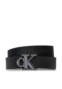 Calvin Klein Jeans Pasek Męski Gift Prong Harness Lthr Belt35Mm K50K511516 Czarny. Kolor: czarny. Materiał: skóra #6