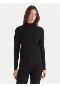 MICHAEL Michael Kors Golf MF5619YJWV Czarny Slim Fit. Typ kołnierza: golf. Kolor: czarny. Materiał: syntetyk #1