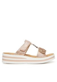 Klapki Rieker. Kolor: różowy #1