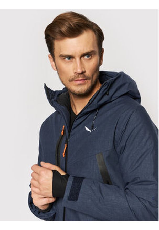 Salewa Kurtka zimowa Elmo 28045 Granatowy Regular Fit. Kolor: niebieski. Materiał: syntetyk. Sezon: zima