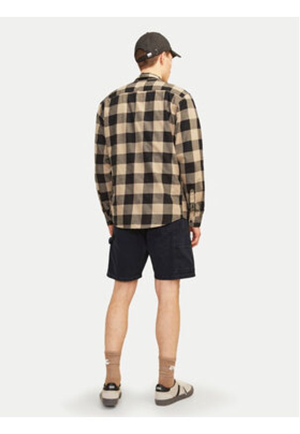 Jack & Jones - Jack&Jones Szorty jeansowe Jjitony 12252814 Czarny Loose Fit. Kolor: czarny. Materiał: bawełna