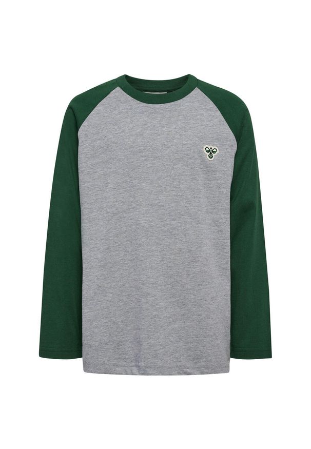 Dziecięca koszulka z długim rękawem Hummel Bee Loose. Kolor: zielony. Długość rękawa: długi rękaw. Długość: długie