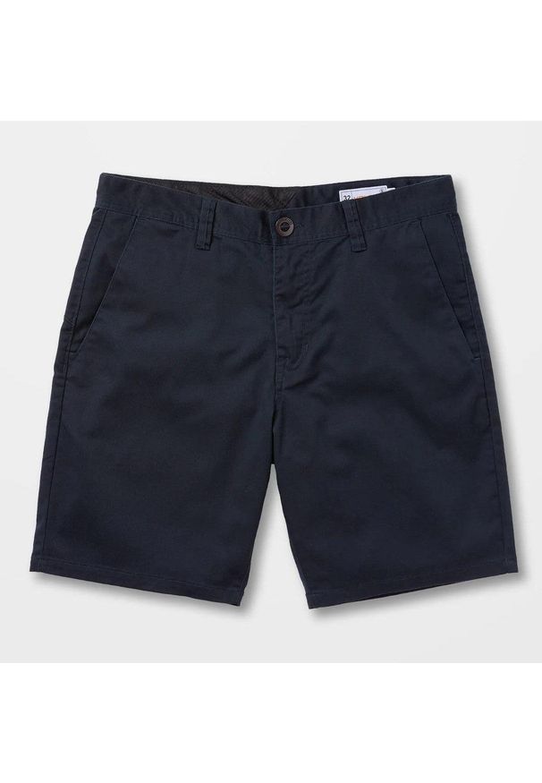 Krótkie spodenki Volcom Fricking Modern 19 ciemny granatowy. Kolor: niebieski. Długość: krótkie. Sport: skateboard