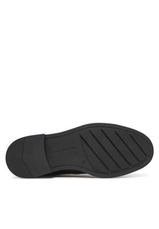TOMMY HILFIGER - Tommy Hilfiger Półbuty Hilfiger Vogue FM0FM05766 Czarny. Kolor: czarny. Materiał: skóra