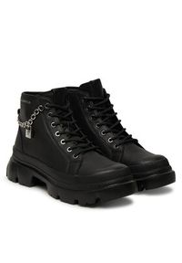 Karl Lagerfeld - KARL LAGERFELD Trapery Trekka Max Lock KL43542 Czarny. Kolor: czarny. Materiał: skóra #3