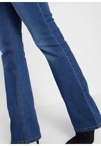 Dżinsy ze stretchem Bootcut z kolekcji Maite Kelly bonprix niebieski "stone used". Kolor: niebieski #6